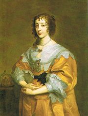 Henrietta Maria (1633) by Sir Anthony van Dyck