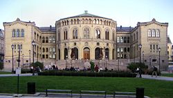 The Storting building