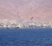 The Aqaba Flagpole, the tallest free-standing flagpole