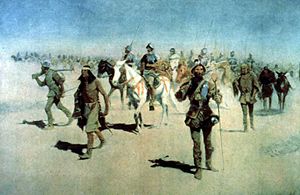 Coronado Sets Out to the North, by Frederic Remington, 1861-1909.