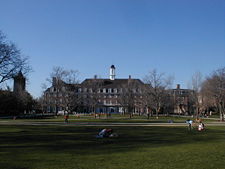 The main quad at the University of Illinois at Urbana-Champaign.