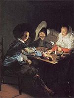 A game of Tric Trac, 1630 (Worcester Art Museum, MA, USA)
