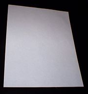 Sheet of paper