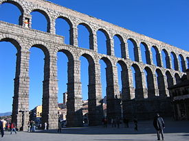 Aqueduct of Segovia.