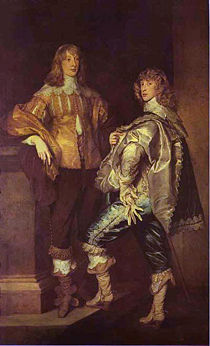 The more intimate, but still elegant style he developed in England, ca. 1638