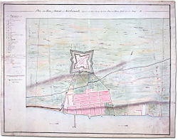 Plan of the Town of Detroit and Fort Lernoult, 1792.