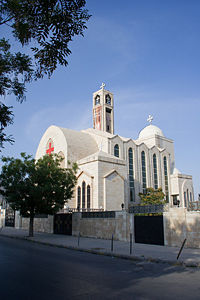 A Coptic Orthodox Church in Amman, Jordan