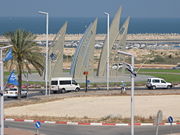 The view toward marina