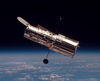 The Hubble Space Telescope, a space-based observatory.
