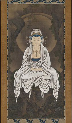 White-robed Kannon, Bodhisattva of Compassion by Kano Motonobu (c. early sixteenth century)
