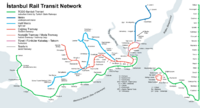 İstanbul rail transit map