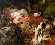 Death of Sardanapalus (1827, Louvre)