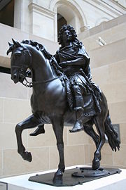 Equestrian stature of Louis XIV