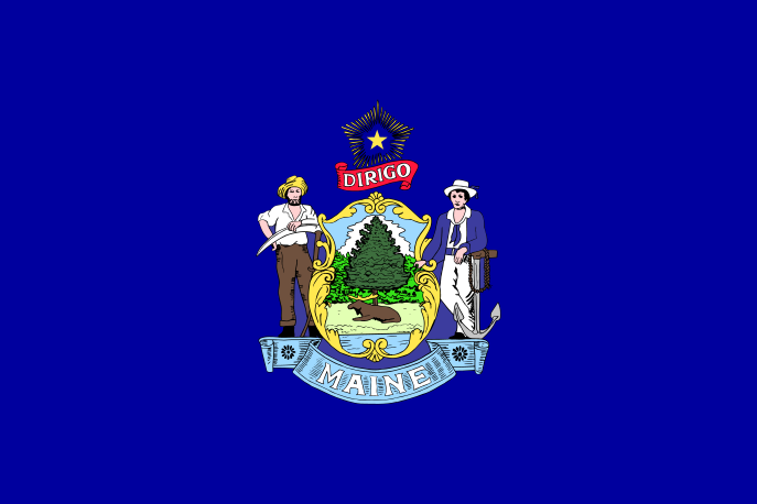 Image:Flag of Maine.svg