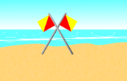 Closed swimming area