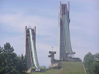 Ski jumps