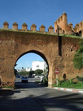 City walls in Rabat