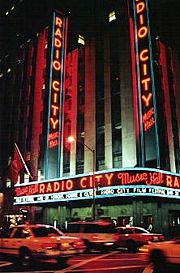 Radio City Music Hall, where the future American Ballet Theatre made its public debut.