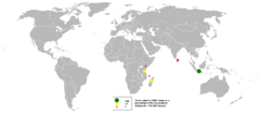 Clove output in 2005