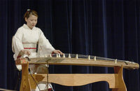 Masayo Ishigure plays the koto