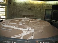 Model of ancient Megiddo