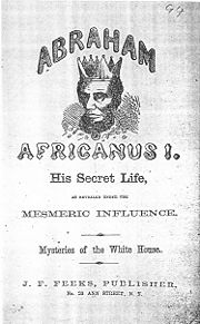 Scurrilous Copperhead pamphlet from 1864