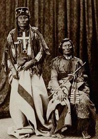 Little Coyote(Little Wolf) and Morning Star (Dull Knife), Chiefs of the Northern Cheyennes