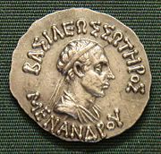 Menander I became the most important of the Indo-Greek rulers.