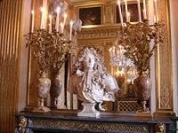 Bust of Louis XIV in his royal apartment