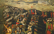 The Siege of Malta--Capture of Fort St Elmo by Matteo Perez d' Aleccio