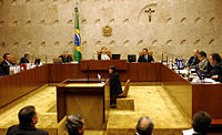 Chambers of the Brazilian Supreme Federal Tribunal