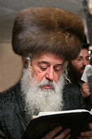 Rabbi Moshe Leib Rabinovich, and Orthodox Hasidic Jew.
