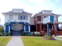 The Hitsville U.S.A. building in Detroit, Michigan, which served as Motown's headquarters from 1959 until 1968.