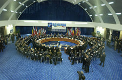 NATO Defence Ministers' Summit in Poiana Bra_ov, October 13-14, 2004