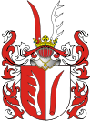 Krasicki's family coat-of-arms, Rogala.