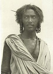 An Afar nomad.