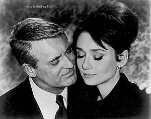 Cary Grant and Audrey Hepburn in Charade
