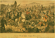 Battle of Kosovo, Adam Stefanović, oil, 1870.