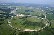 Aerial photo of Fermilab