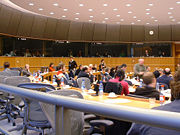 A Committee room in the Parliament