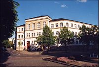 The secondary school "Johann Wolfgang von Goethe" in Pirna in Saxony, Germany.