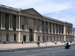 The colonnade of the Louvre