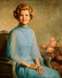 Official White House portrait of Betty Ford