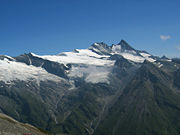 The Großglockner, south of Salzburg, Austria