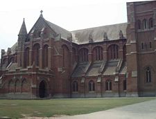 Cathedral church of Resurrection on Hall Road. There are a number of churches in Lahore serving the significant number of Christians in the city.