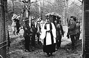 No 3 Squadron AFC officers were pallbearers and other ranks from the squadron acted as a guard of honor during the Red Baron's funeral on 22 April 1918.