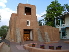 San Miguel Chapel is said to be the oldest standing church structure in the U.S. The adobe walls were constructed around 1610 C.E.