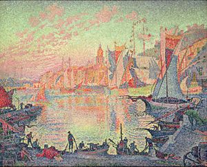 The Port of Saint-Tropez, oil on canvas, 1901