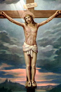 The Crucifixion of Jesus - the fifth of the Sorrowful Mysteries.