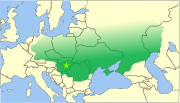 Hunnic Empire at its peak under Attila the Hun.